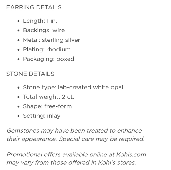 Adorable Opal Sterling Silver Love Set - Picture 10 of 10